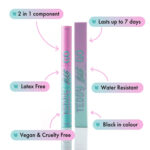 Unicorn Cosmetics Teddy Bond & Seal Glue Black 2 x 4g - Image 4