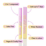 Unicorn Cosmetics Teddy Bond & Seal Glue Clear 2 x 4g - Image 2