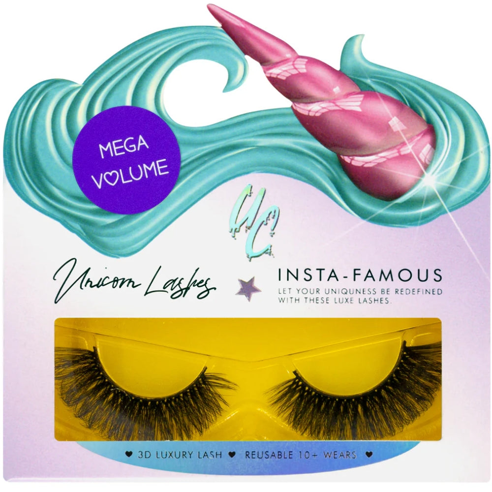UNI0049.jpg Unicorn Cosmetics Russian Mega Volume Unicorn Strip Lashes Black - Image 1