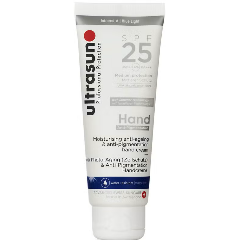 US0058.png Ultrasun Anti-Pigmentation Anti-Ageing Moisturising Sun Protection Hand Cream PA+++ SPF30 75ml - Image 1