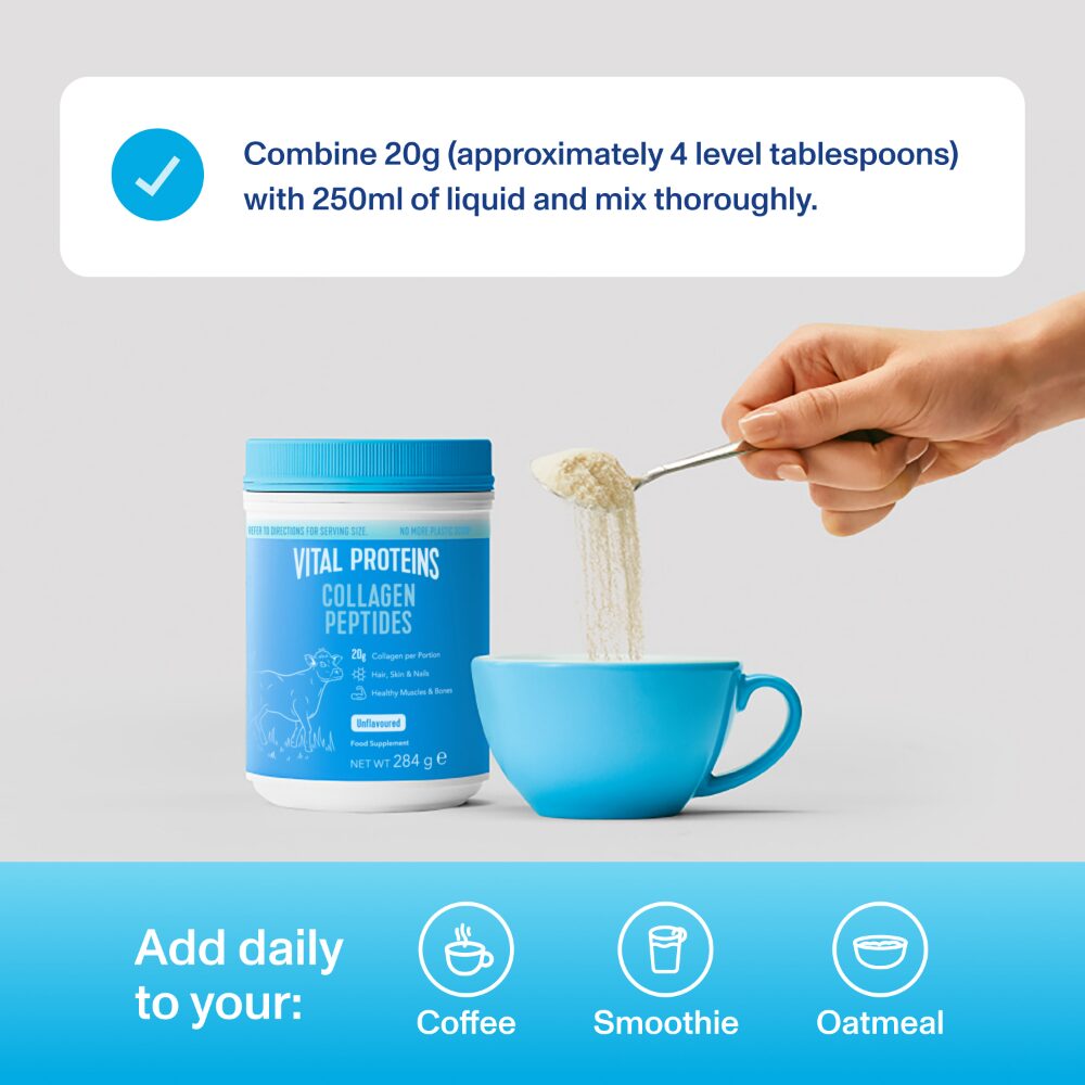 VP0001-1.jpg Vital Proteins Unflavoured Collagen Peptides 284g - Image 1