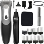Wahl Clip N Rinse Plus Cord/Cordless Hair Clipper & Nose Trimmer Grooming Set - Image 2
