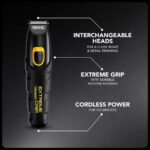 Wahl 7-In-1 Extreme Grip Lithium Multi Groomer Trimmer Kit - Image 5