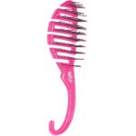 Wet Brush Shower Detangler Brush Glitter Pink - Image 4