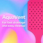 Wet Brush Paddle Detangler Brush Pink - Image 5