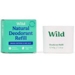 Wild Fresh Cotton & Sea Salt Sensitive Deodorant Refill 40g - Image 2