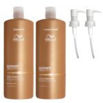 Wella Professionals Ultimate Smooth Shampoo & Conditioner Twin 2 x 1000ml - Image 2