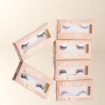 With Love Cosmetics Faux Mink Half Strip Lash Half Hearted Black - Image 2