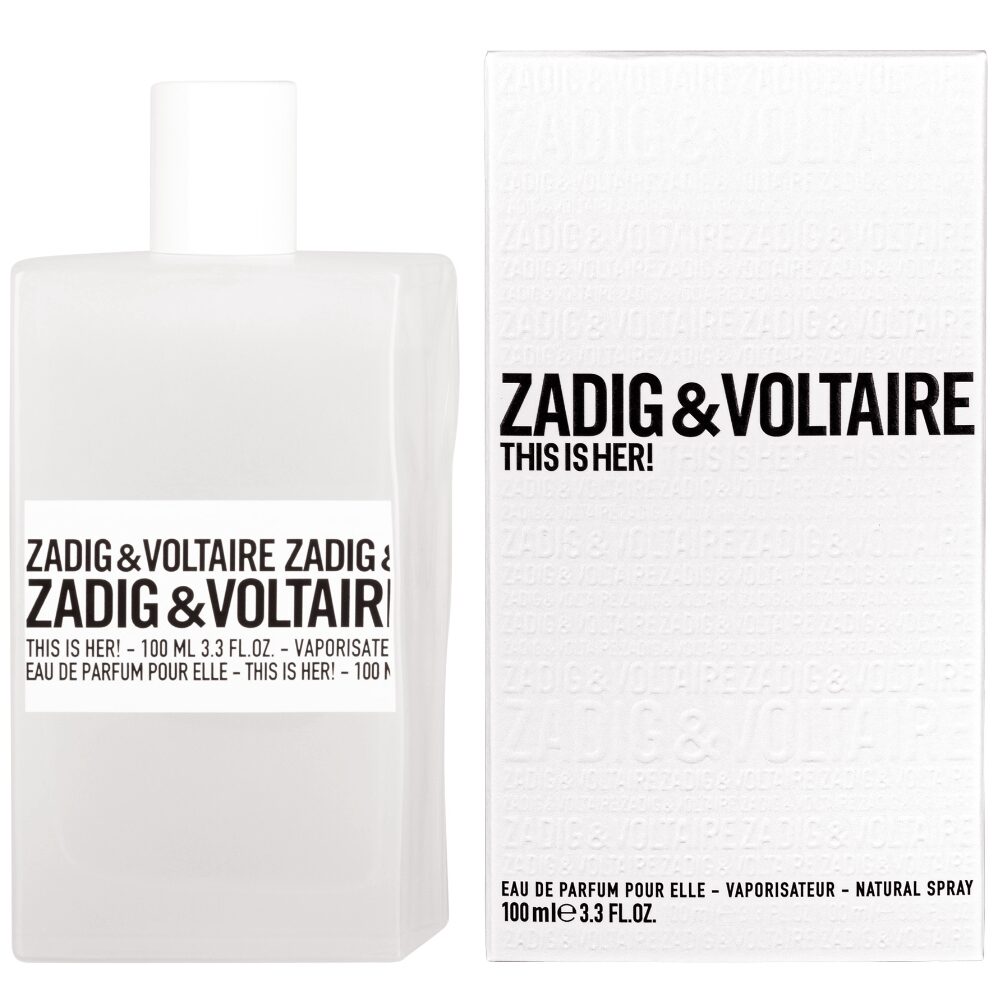 ZV0001-1_36d1e686-251a-4a10-bbc6-a40e67fa6c36.jpg Zadig & Voltaire This Is Her Eau De Parfum 100ml - Image 1