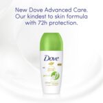 Dove Advanced Care 72h Go Fresh Cucumber Anti-Perspirant Deodorant Roll-On 50ml - Image 4
