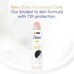 Dove Advanced Care 72h Invisible Care Water Lily & Rose Anti-Perspirant Deodorant Spray 200ml - Image 8