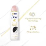 Dove Advanced Care 72h Invisible Care Water Lily & Rose Anti-Perspirant Deodorant Spray 200ml - Image 5