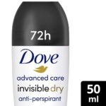 Dove Advanced Care 72h Invisible Dry White Freesia Anti-Perspirant Deodorant Roll-On 50ml - Image 7