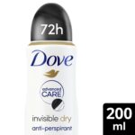 Dove Advanced Care 72h Invisible Dry White Freesia & Violet Flower Anti-Perspirant Deodorant Spray 200ml - Image 6