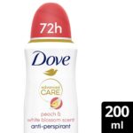 Dove Advanced Care 72h Go Fresh Peach & White Blossom Anti-Perspirant Deodorant Spray 200ml