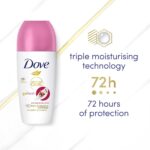 Dove Advanced Care 72h Go Fresh Pomegranate Anti-Perspirant Deodorant Roll-On 50ml - Image 5