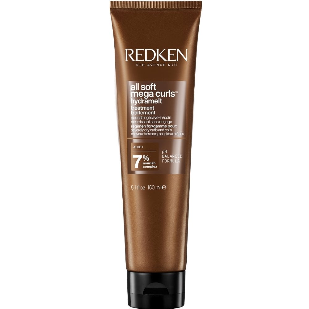 all-soft-mega-curls-hydramelt-hydrating-leave-in-treatment-for-curly-and-coily-hair-150ml-p10798-84935_image.jpg Redken All Soft Mega Curls HydraMelt Hydrating Leave-In Treatment 150ml - Image 1