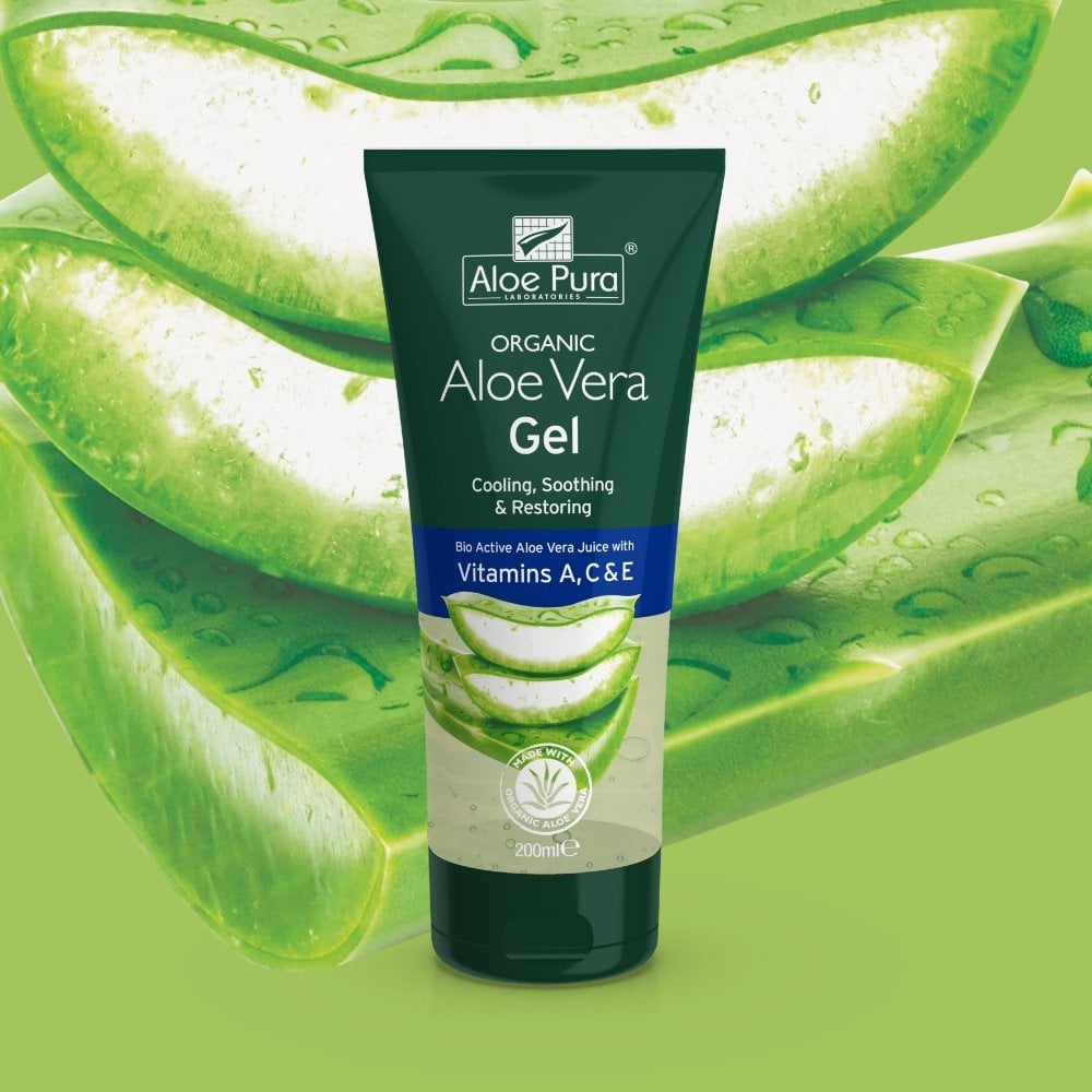 aloe-pura-organic-aloe-vera-vitamin-a-c-e-skin-gel-200ml-p19348-77837_image.jpg Aloe Pura Organic Aloe Vera Vitamin A, C & E Skin Gel 200ml - Image 1