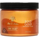 As I Am Curl Colour Bold Gold Temporary Colour 182g - Image 3