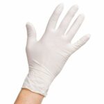 Aurelia Vibrant Latex Powder Free Examination Gloves Large 100x - Image 2