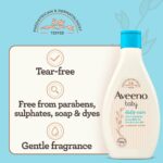 Aveeno Baby Daily Care 2-in-1 Shampoo & Conditioner 250ml - Image 2
