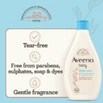 Aveeno Baby Daily Care Bath & Wash 400ml - Image 5