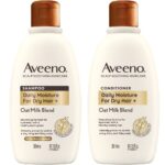 Aveeno Daily Moisture+ Oat Milk Blend Shampoo & Conditioner Twin 2 x 300ml