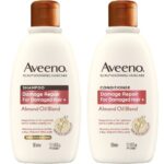 Aveeno Damage Repair+ Almond Oil Blend Shampoo & Conditioner Twin 2 x 300ml - Image 6