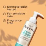 Aveeno Face Calm+ Restore Nourishing Oat Cleanser 200ml - Image 3