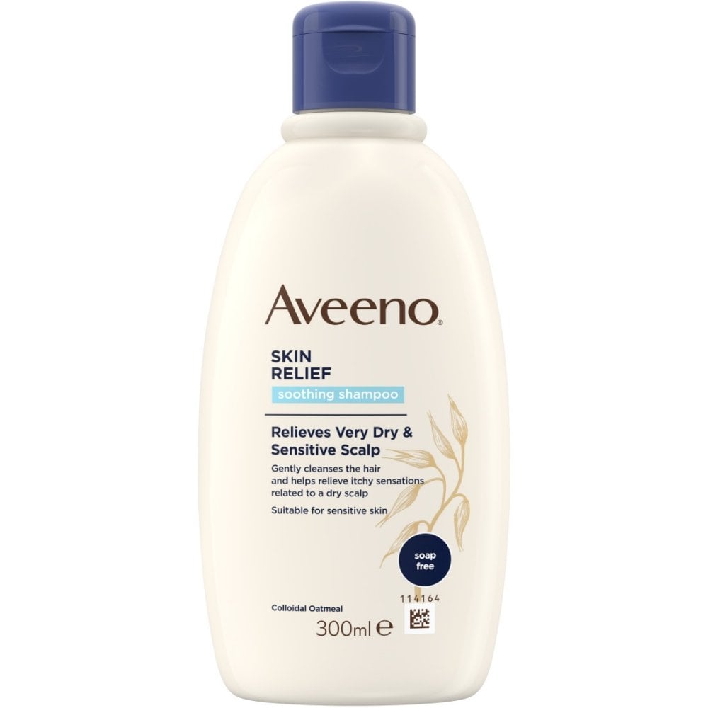 aveeno-skin-relief-soothing-shampoo-300ml-p24425-109940_image.jpg Aveeno Skin Relief Soothing Shampoo 300ml - Image 1
