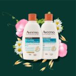 Aveeno Smoothing+ Rose Water & Chamomile Blend Shampoo & Conditioner Twin 2 x 300ml - Image 4