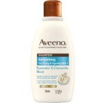 Aveeno Smoothing+ Rose Water & Chamomile Blend Shampoo 300ml - Image 9