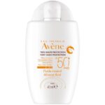 Avene Very High Protection Mineral Fluid Sun Cream SPF50+ 40ml - Image 2