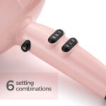 BaByliss 2200 Hair Dryer Rose Blush 5337U - Image 3
