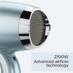 BaByliss Hydro Fusion Anti-Frizz 2100 Hair Dryer Ice 5573U - Image 9