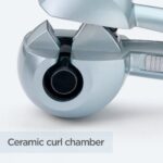BaByliss Hydro Fusion Anti-Frizz Curl Secret Ceramic Curler Ice C1700 - Image 4