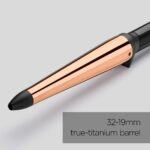 BaByliss Titanium Brilliance Conical Wand 19-32mm Rose Gold 2358U - Image 6