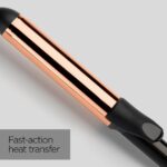 BaByliss Titanium Brilliance Curls Tong 32mm Rose Gold 2357U - Image 6