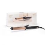 BaByliss Titanium Brilliance Curls Tong 32mm Rose Gold 2357U - Image 3