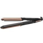 BaByliss Titanium Brilliance Straight & Curl Hair Straightener Rose Gold 2481U - Image 2