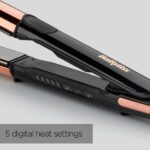 BaByliss Titanium Brilliance Straight & Curl Hair Straightener Rose Gold 2481U - Image 3