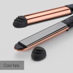 BaByliss Titanium Brilliance Straight & Curl Hair Straightener Rose Gold 2481U - Image 9