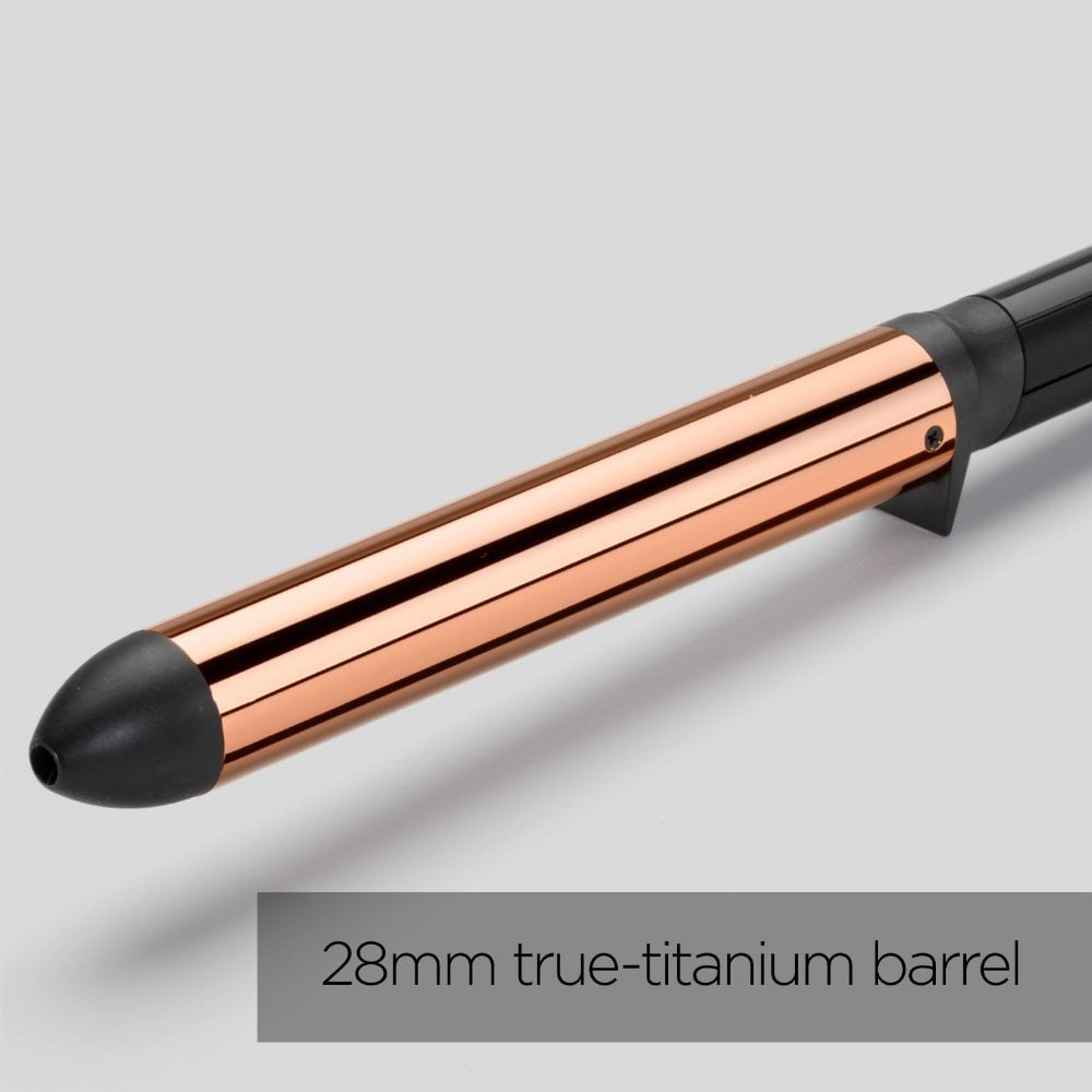 babyliss-titanium-brilliance-waves-wand-28mm-rose-gold-2356u-p35244-106058_image.jpg BaByliss Titanium Brilliance Waves Wand 28mm Rose Gold 2356U - Image 1