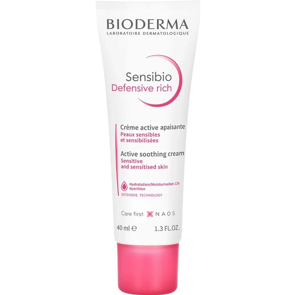 bioderma-sensibio-defensive-rich-active-soothing-cream-for-sensitive-intolerant-skin-40ml-p24059-88215_image.jpg Bioderma Sensibio Defensive Rich Active Soothing Cream 40ml - Image 1
