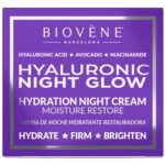 Biovene Hyaluronic Night Glow Moisture Restore Hydration Night Cream 50ml - Image 2