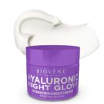 Biovene Hyaluronic Night Glow Moisture Restore Hydration Night Cream 50ml - Image 3