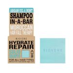 Biovene Hydrate Repair Solid Shampoo Argan Oil & Mint 40g - Image 2
