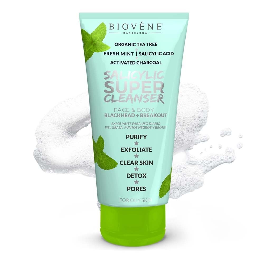 biovene-super-cleanser-salicylic-acid-organic-tea-tree-breakout-cleanser-for-face-body-200ml-p30130-78488_image.jpg Biovene Super Cleanser Salicylic Acid Breakout Cleanser 200ml - Image 1