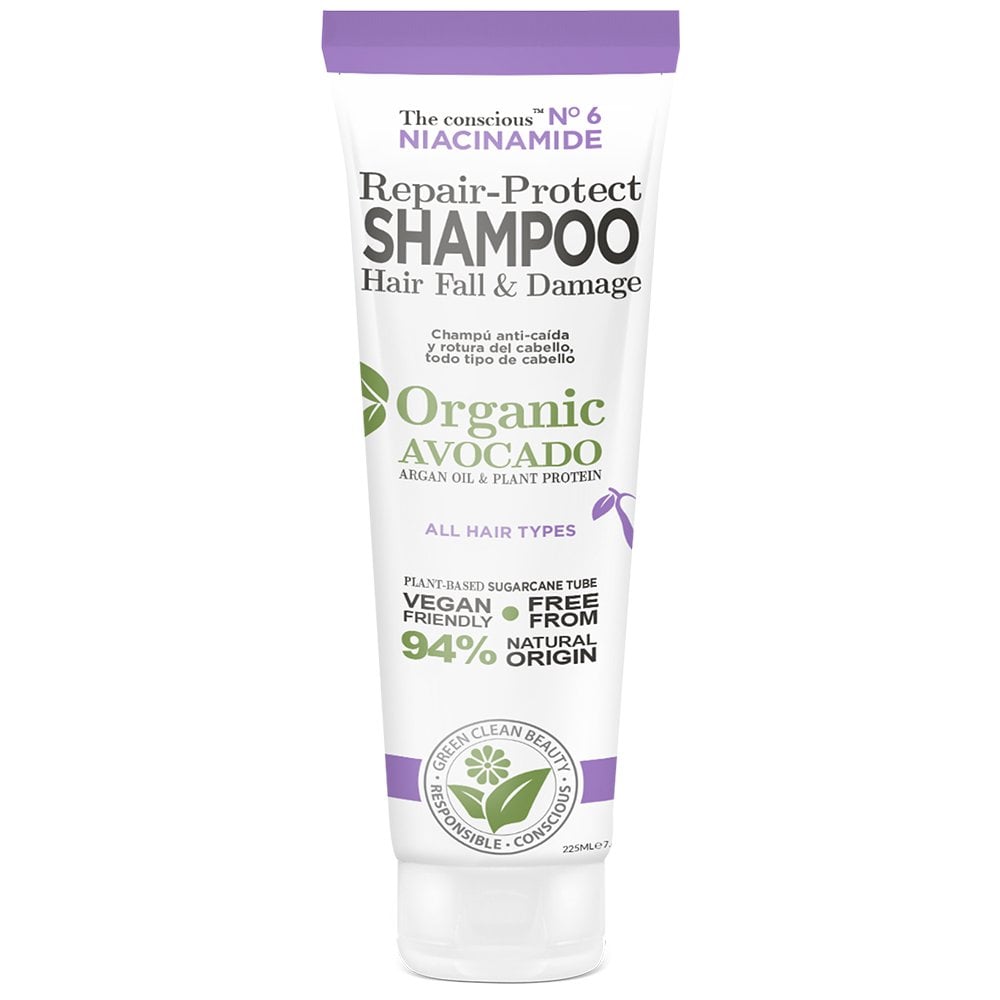 biovene-the-conscious-no-6-niacinamide-repair-protect-hair-fall-damage-shampoo-225ml-p27252-66485_image.jpg Biovene The Conscious No. 6 Niacinamide Repair-Protect Hair Fall & Damage Shampoo 225ml - Image 1