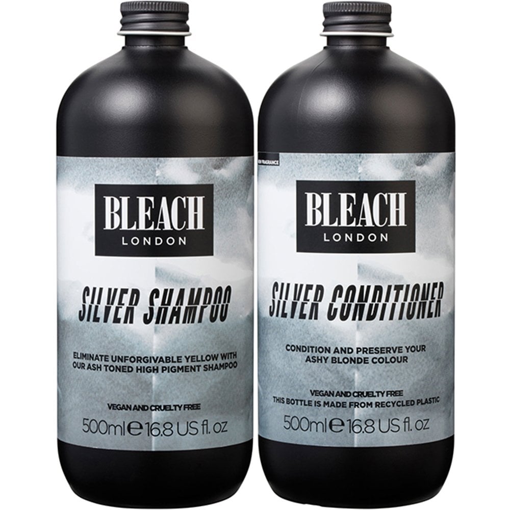bleach-london-silver-shampoo-conditioner-twin-2-x-500ml-p28775-72922_image.jpg Bleach London Silver Shampoo & Conditioner Twin 2 x 500ml - Image 1